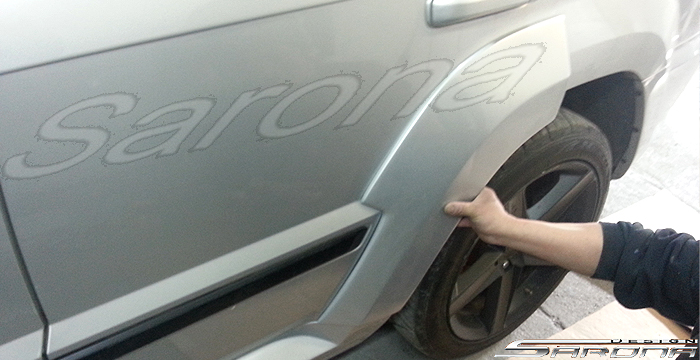 Custom Jeep Grand Cherokee  SUV/SAV/Crossover Fender Flares (2005 - 2010) - $2200.00 (Part #JP-001-FF)